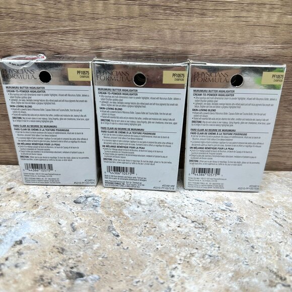 3X Physicians Formula Butter Cream To Powder Highlighter Champagne PF10575 New - Picture 2 of 11